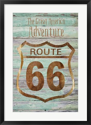Framed Great American Adventure Print