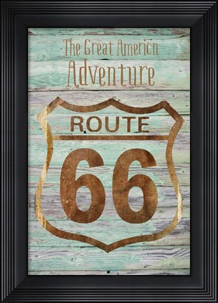 Framed Great American Adventure Print