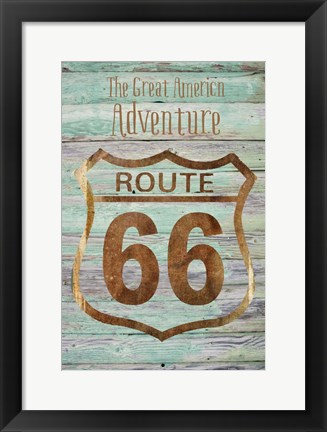 Framed Great American Adventure Print