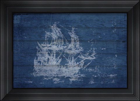 Framed Ghostly II Print