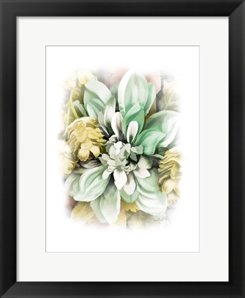 Framed Azure Star Print