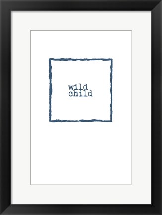 Framed Wild Child Print