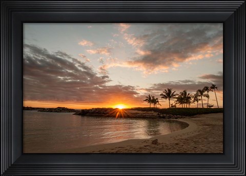 Framed Sunset Cove Print