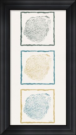 Framed Stump Triptych II Print
