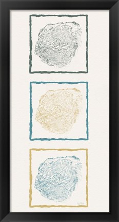 Framed Stump Triptych II Print