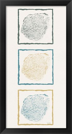 Framed Stump Triptych II Print