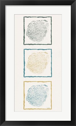 Framed Stump Triptych II Print