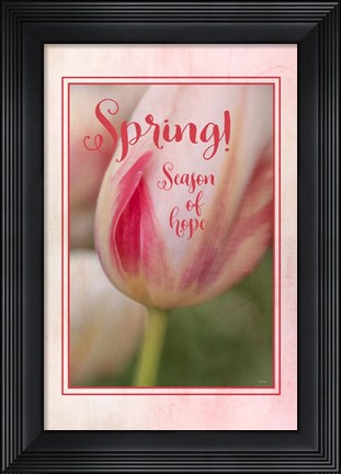 Framed Spring Season of Hope Print