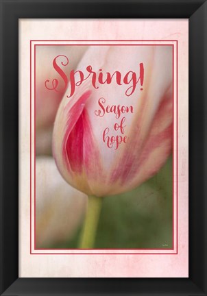 Framed Spring Season of Hope Print