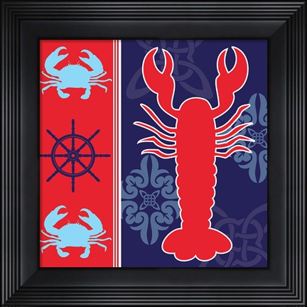 Framed Ahoy X Print