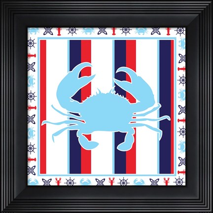 Framed Ahoy XV Print