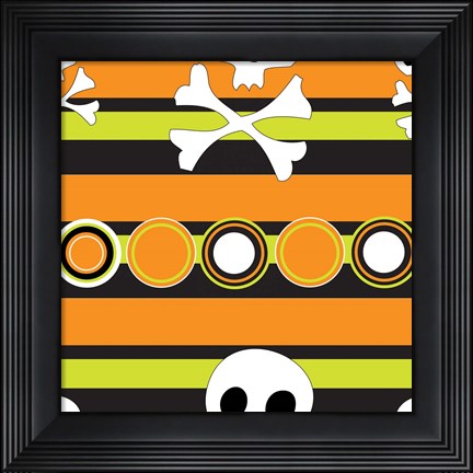 Framed Angst Pumpkin II Print