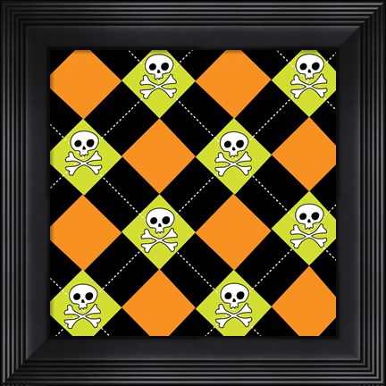 Framed Angst Pumpkin IV Print