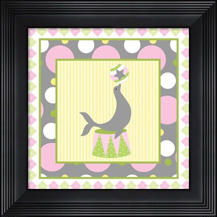 Framed Baby Big Top VI Pink Print