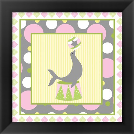 Framed Baby Big Top VI Pink Print