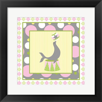 Framed Baby Big Top VI Pink Print