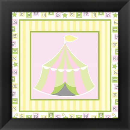 Framed Baby Big Top X Pink Print