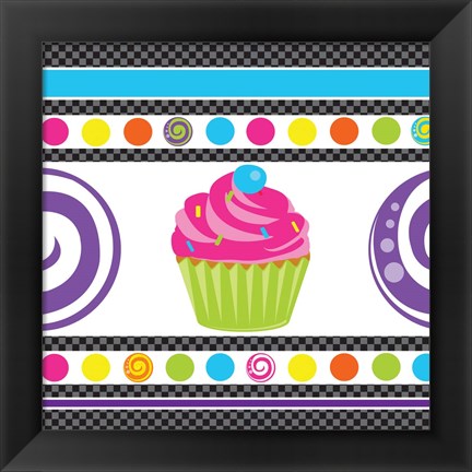 Framed Candy Craze IV Print