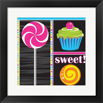 Framed Candy Craze V Print