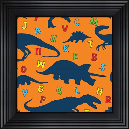Framed Dinopolooza IV Print