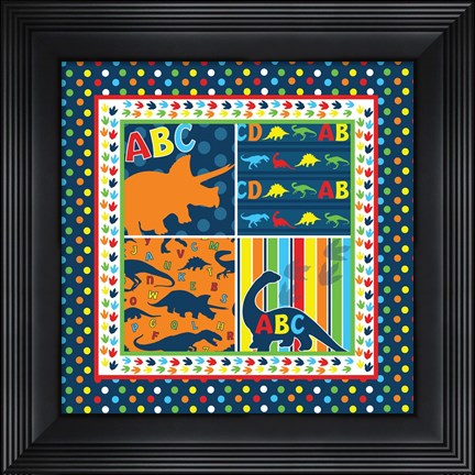 Framed Dinopolooza X Print