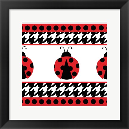 Framed Ladybug I Print