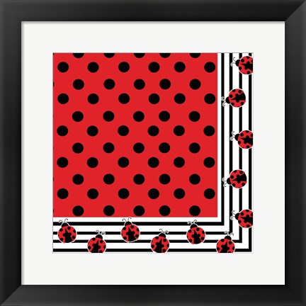 Framed Ladybug III Print