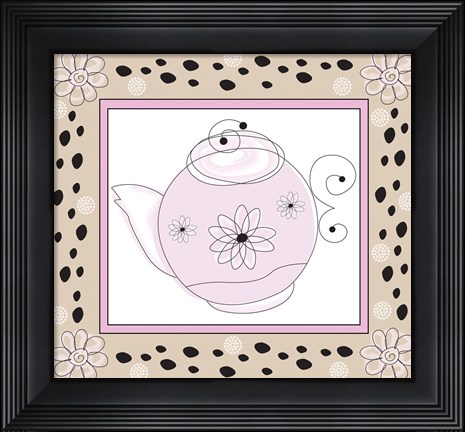 Framed Tea Time X Print