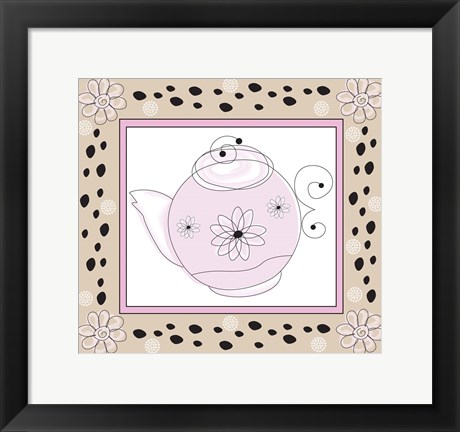 Framed Tea Time X Print
