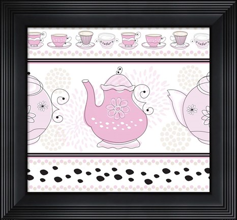 Framed Tea Time XI Print