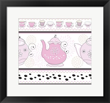 Framed Tea Time XI Print