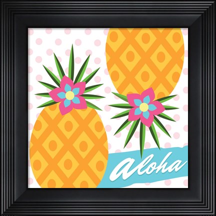 Framed Tropical III Print
