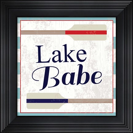Framed Lake III Print