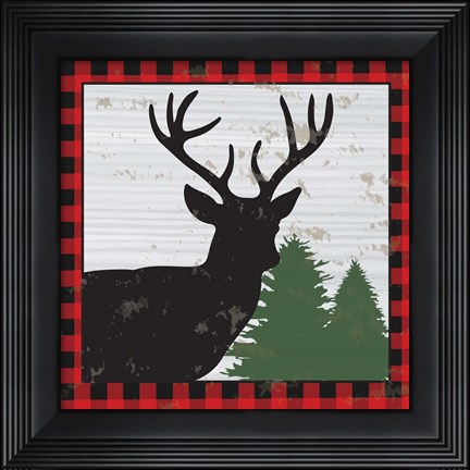 Framed Lodge I Print