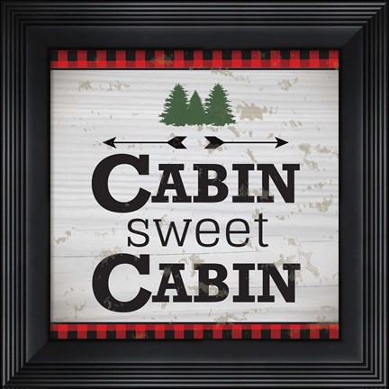 Framed Lodge II Print