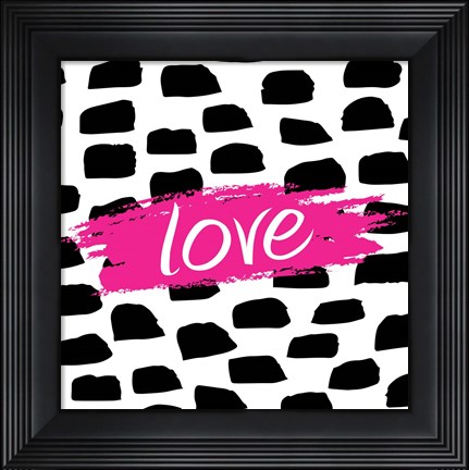 Framed Trendy III Print