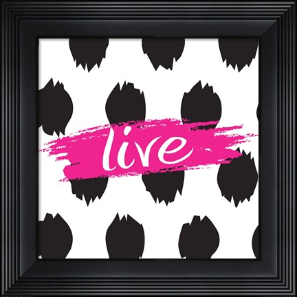 Framed Trendy I Print
