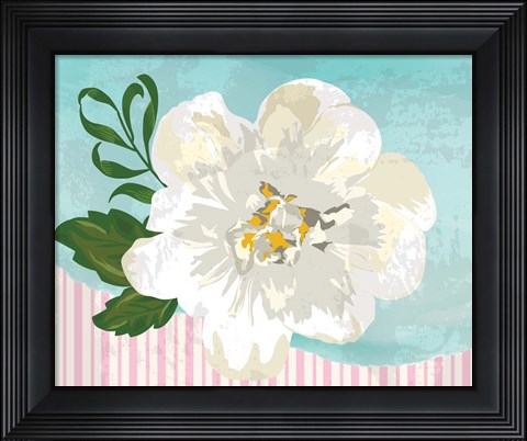 Framed Floral III Print