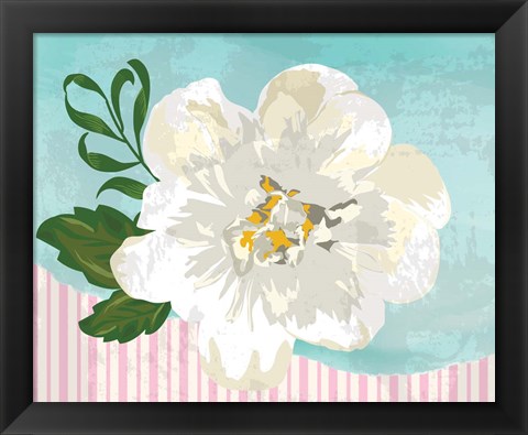 Framed Floral III Print