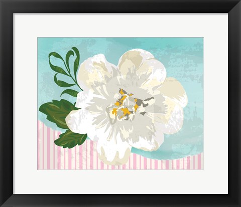 Framed Floral III Print