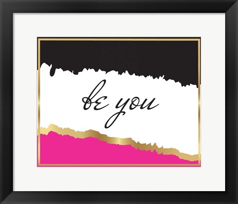 Framed Trendy III Print