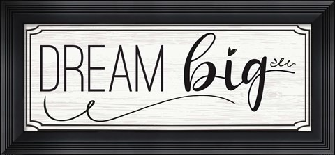 Framed Words II Print