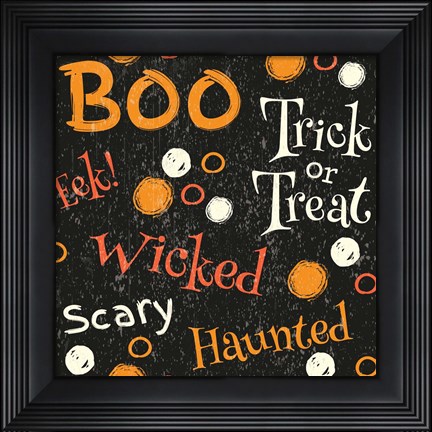 Framed Hallows Eve III Print
