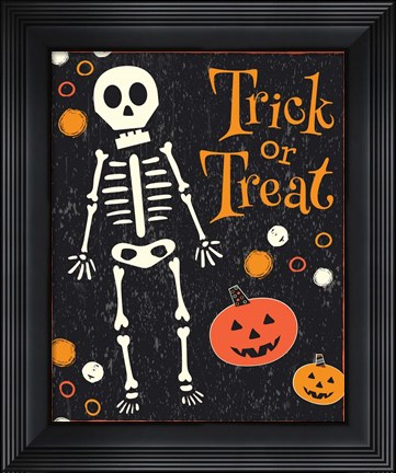 Framed Trick or Treat Print