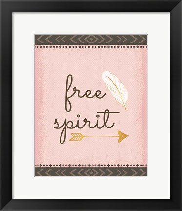 Framed Free Spirit Print