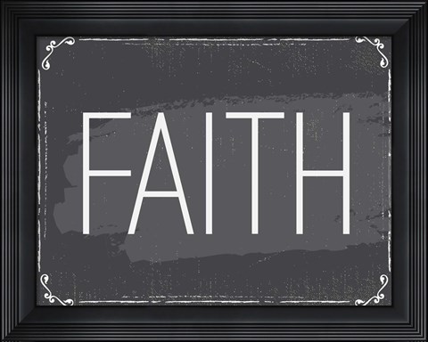 Framed Faith Print