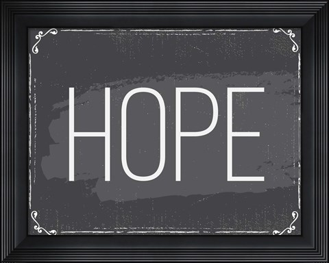 Framed Hope Print