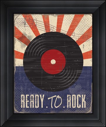 Framed Ready to Rock Print