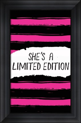 Framed She&#39;s a Limited Edition Print