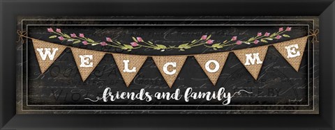 Framed Welcome Print